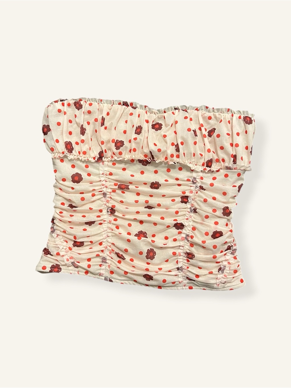 Free People Scottie Print Tube Top